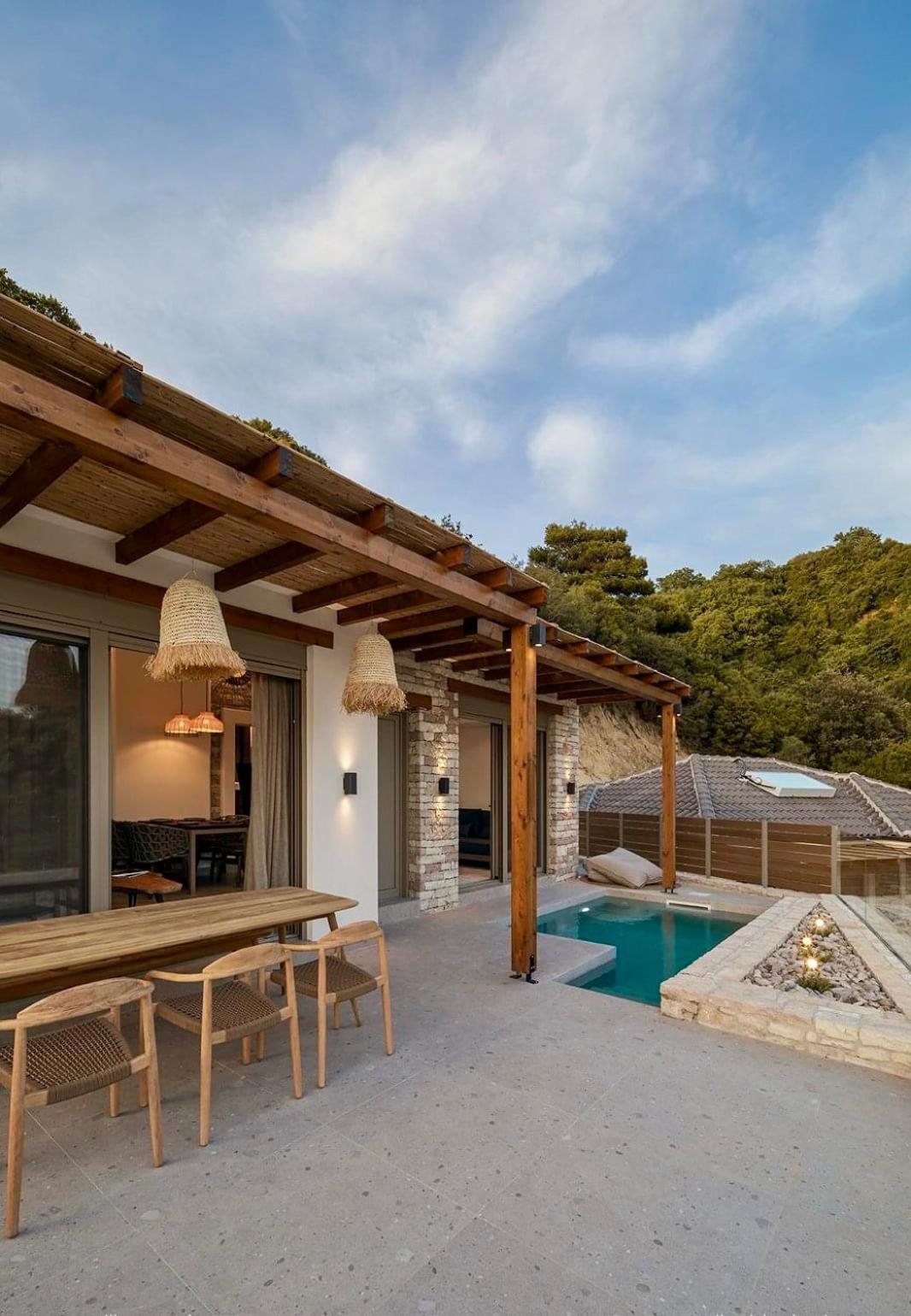 Villa Vrachos Luxury Living Esterno foto